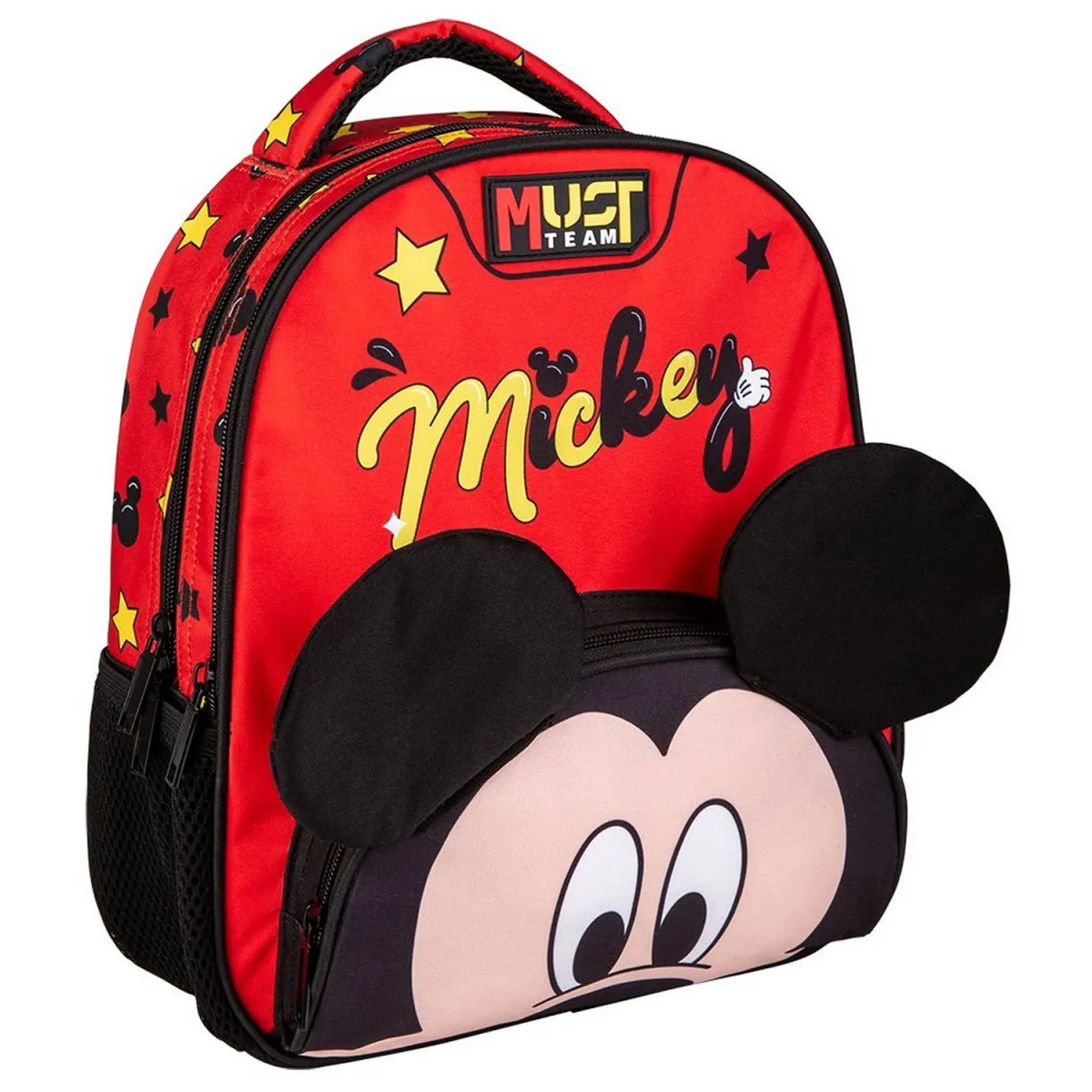Must Team Τσάντα Πλάτης Νηπιαγωγείου Mickey Κόκκινο