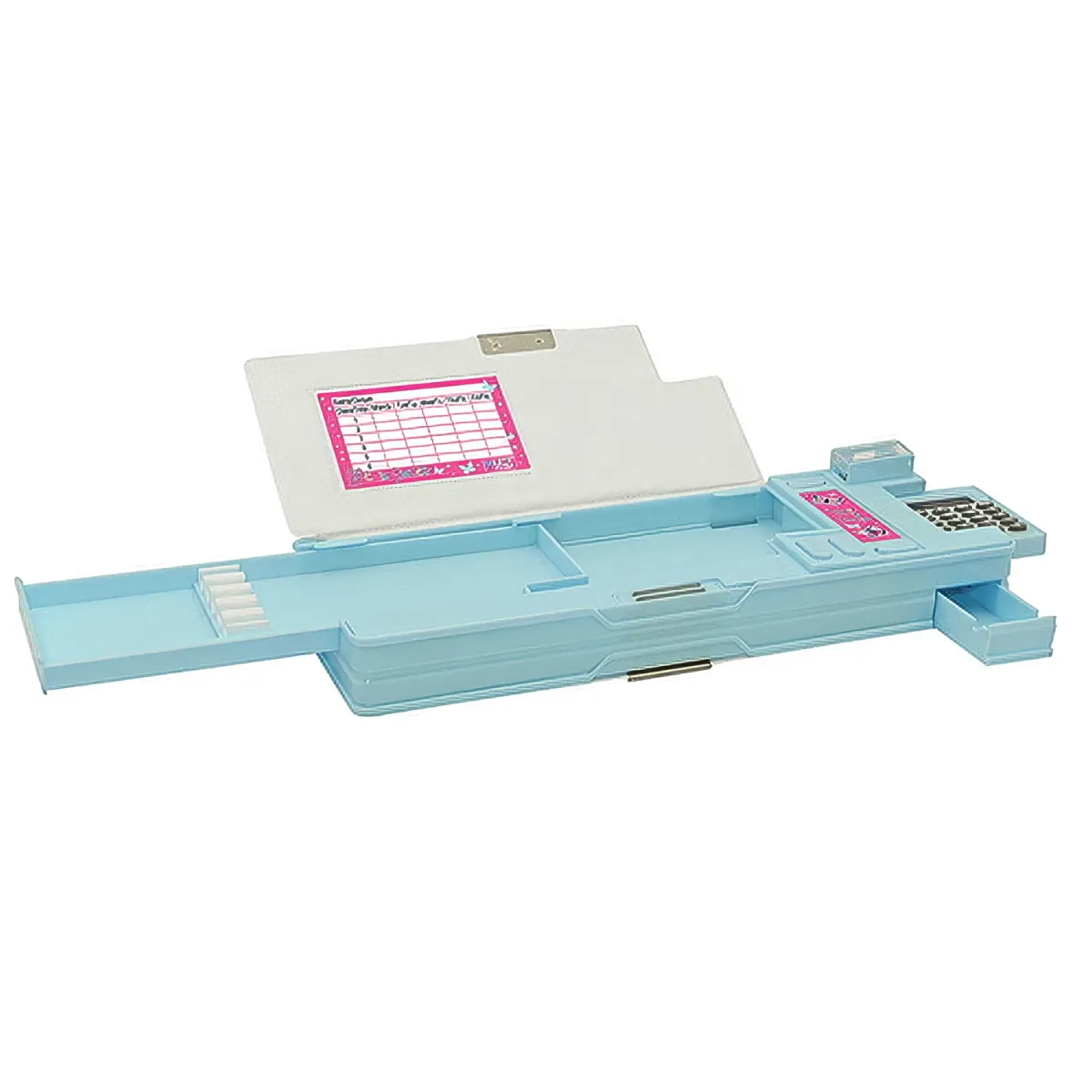 Must Team Κασετίνα Retro Stitch Pink Flowers