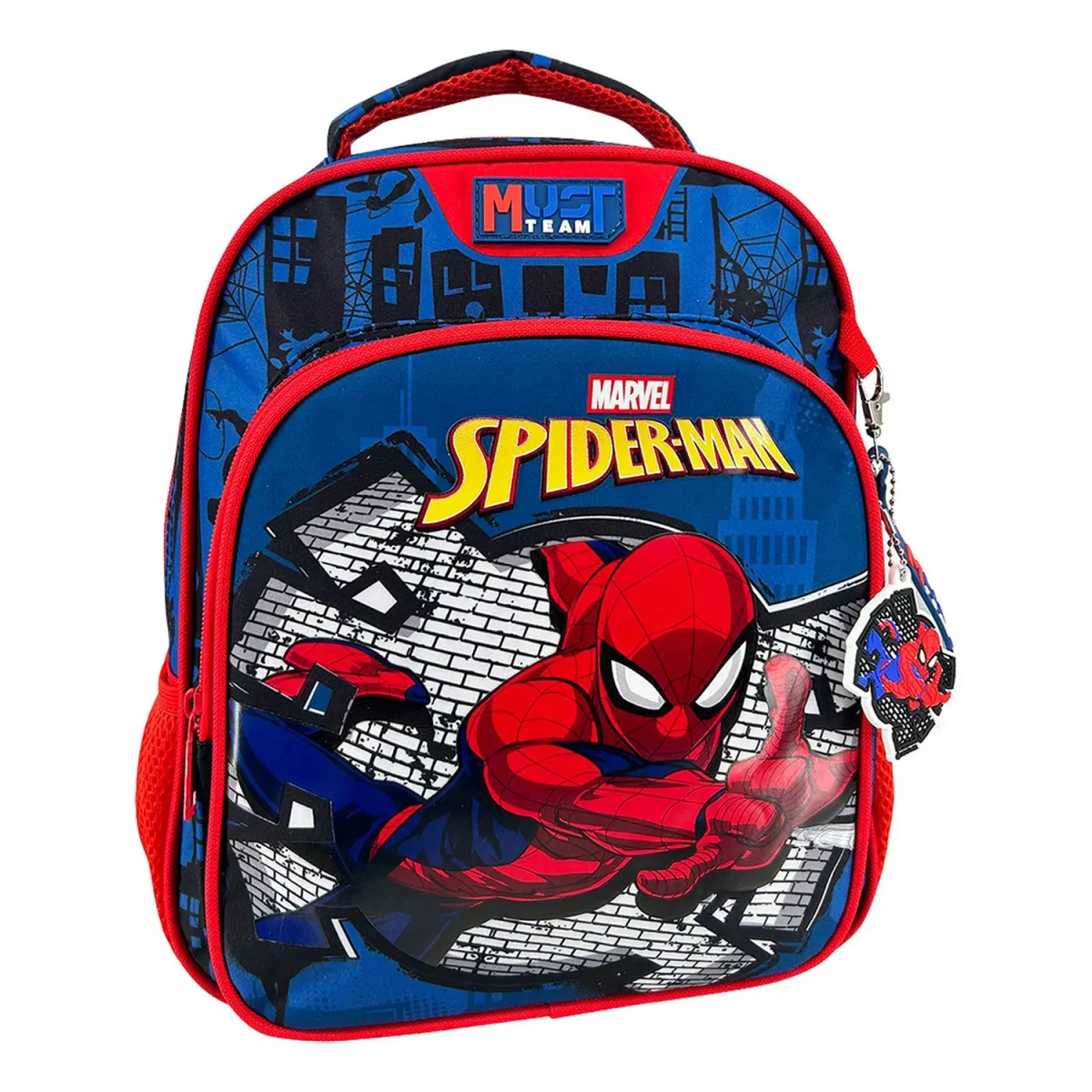 Must Team Τσάντα Πλάτης Νηπιαγωγείου Spiderman Blue