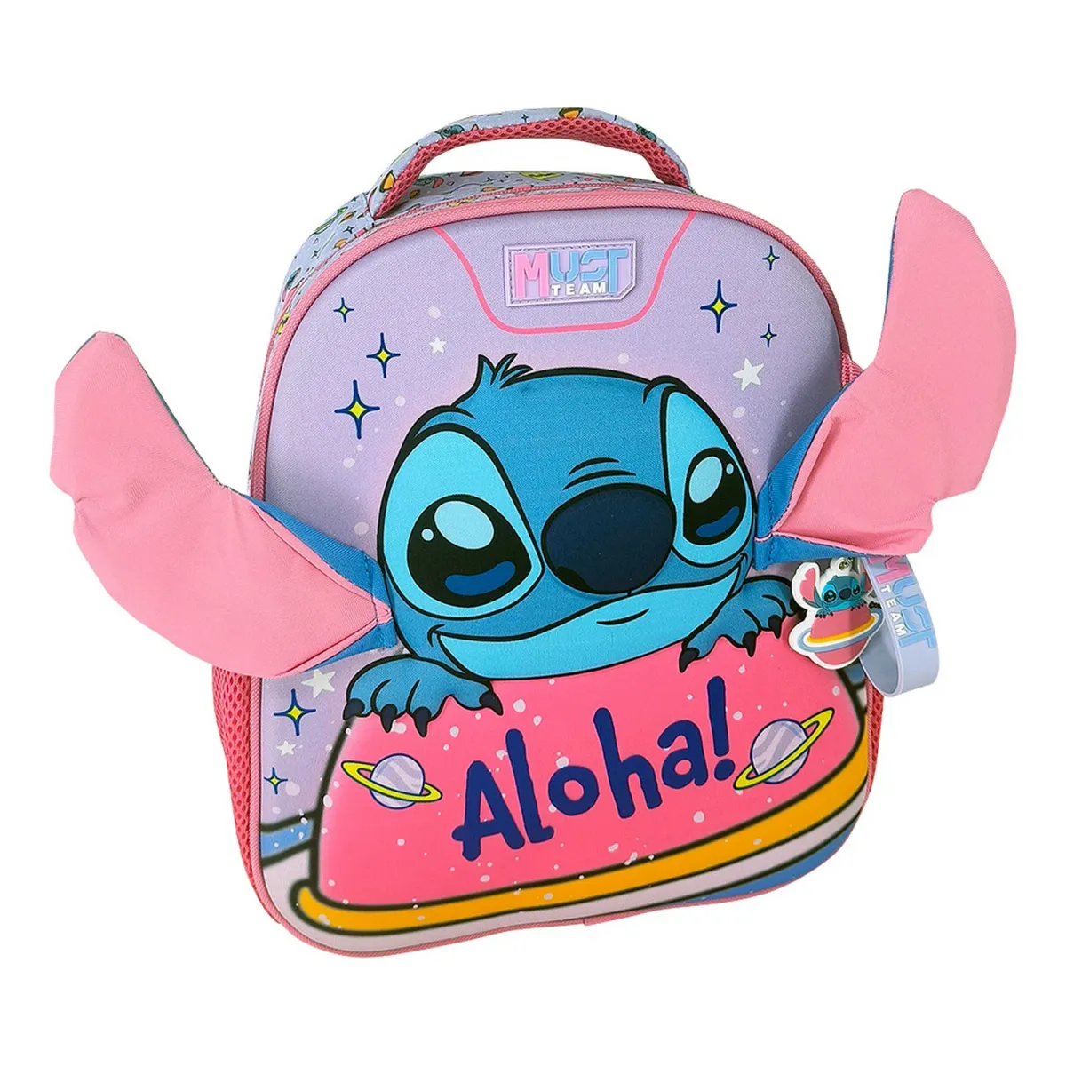 Must Team Τσάντα Πλάτης Νηπιαγωγείου Stitch Aloha
