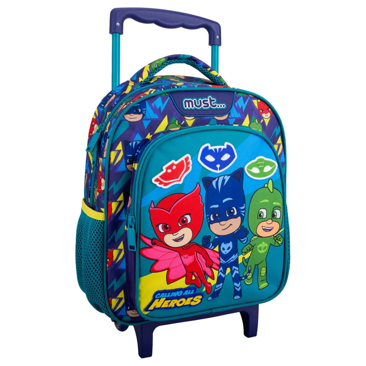 Must Τσάντα Trolley Νηπιαγωγείου Pj Masks Calling All Heroes