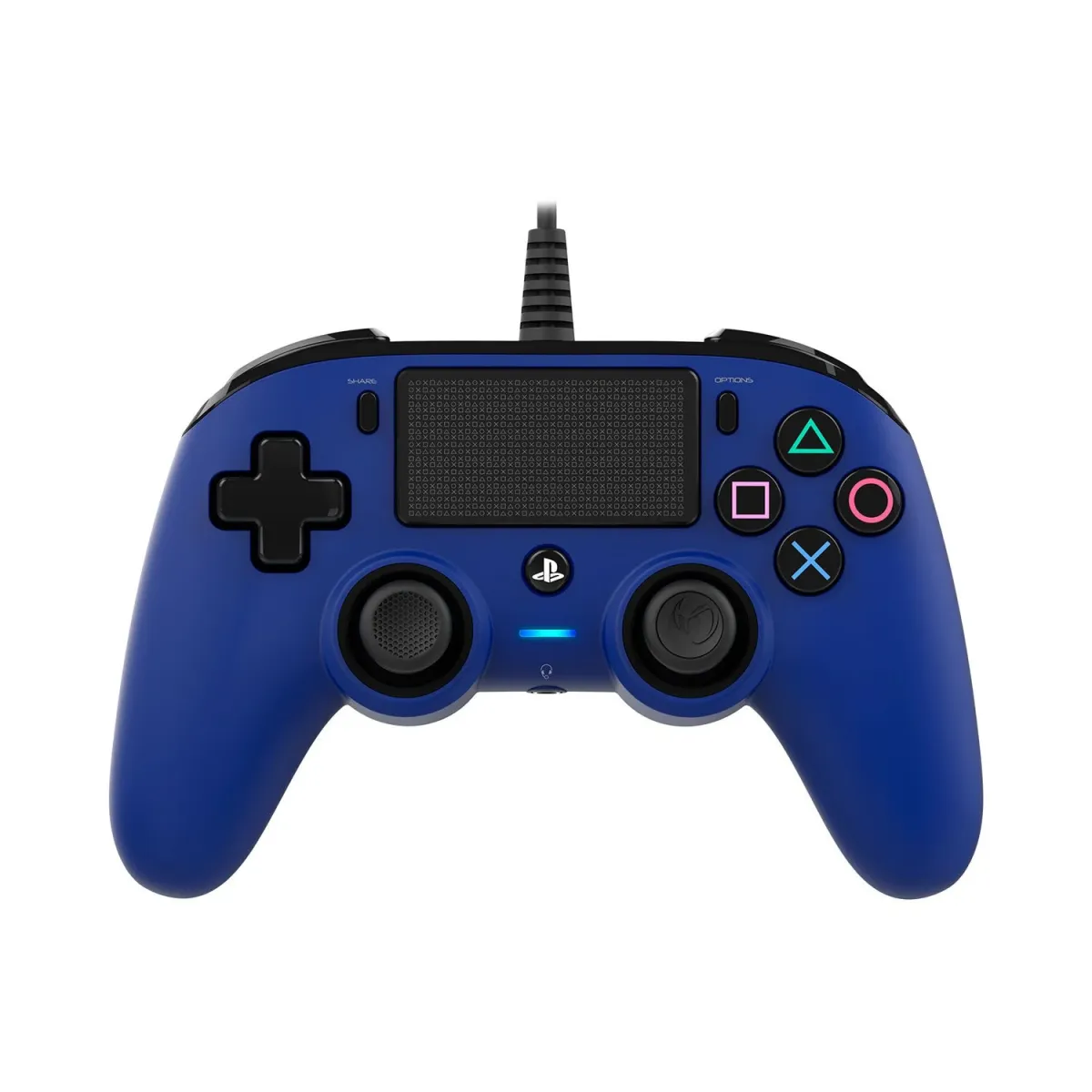 Nacon PS4 Wired Compact Controller Blue