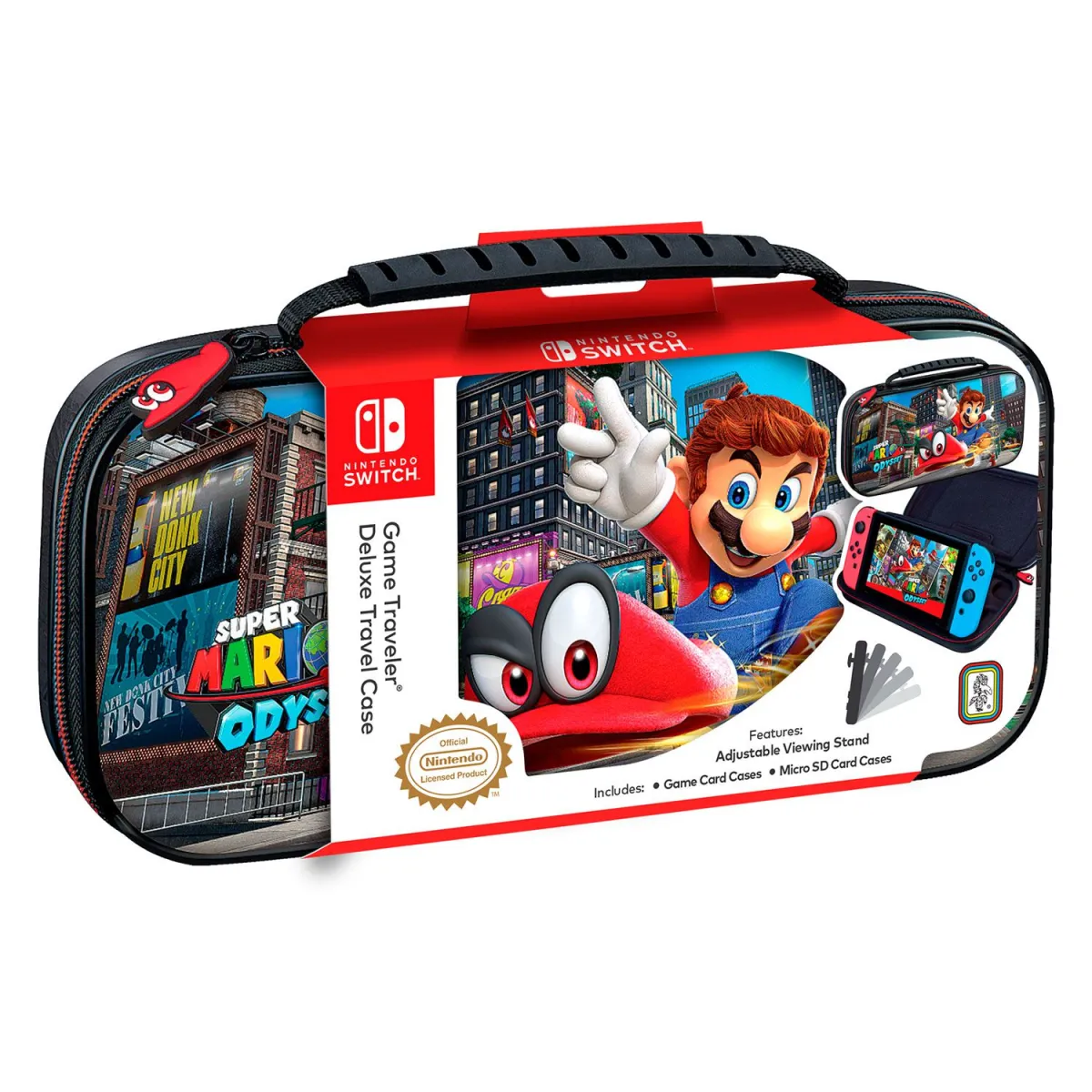 Nacon Travel Case Mario Odyssey Nintendo Switch