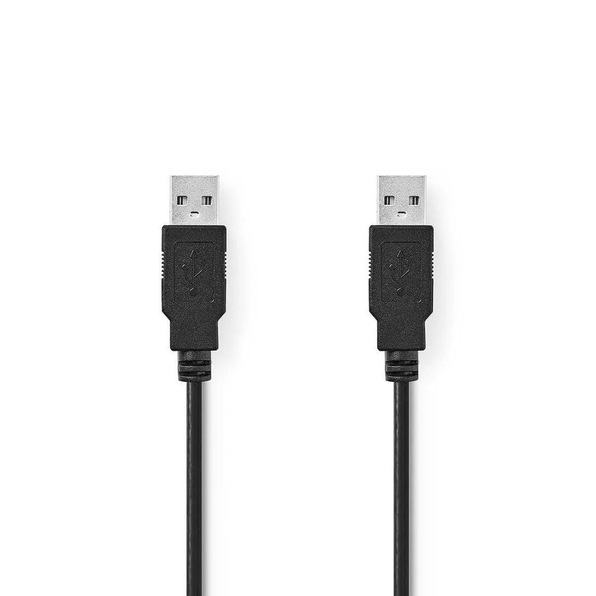 Nedis Καλώδιο USB 2.0 Type A M/Μ (2m)