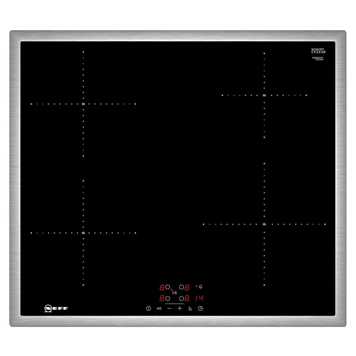 Neff T36BB40N1 Εστίες Επαγωγικές
