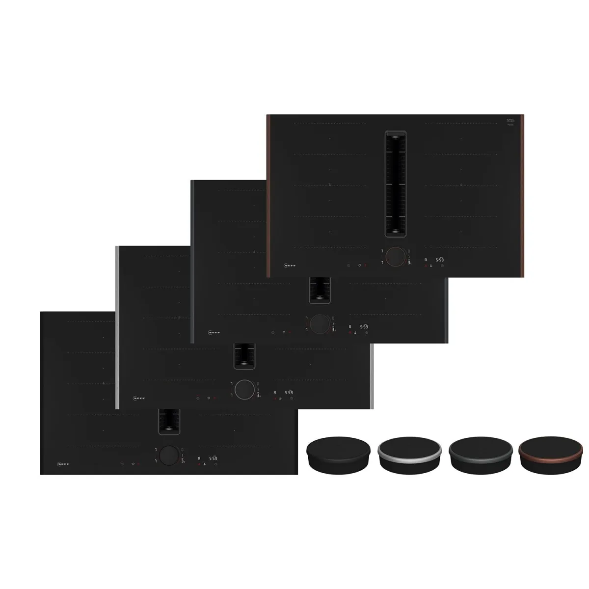 Neff V68YYX4C0 Εστίες με Απορροφητήρα