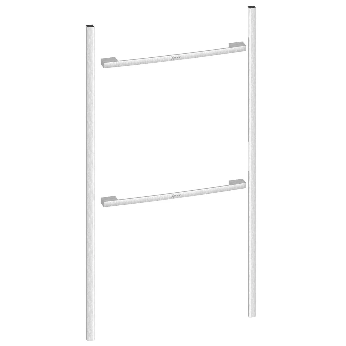 Neff Z9105MY0 Λωρίδες + Χειρολαβές Metallic Silver