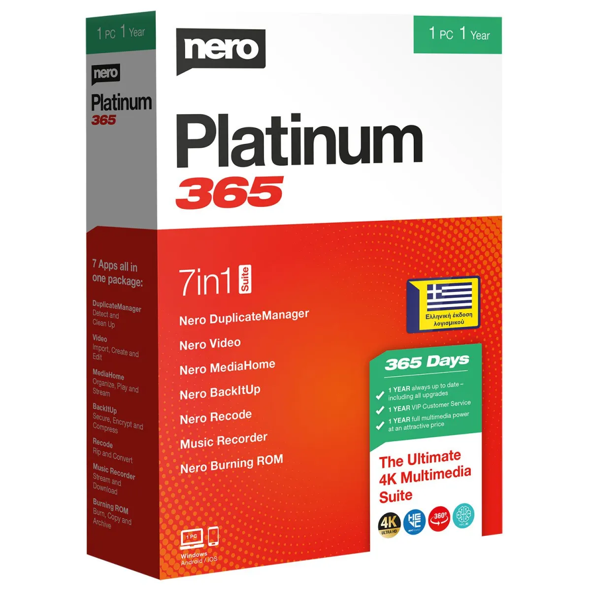 Nero AG Platinum 365 GR