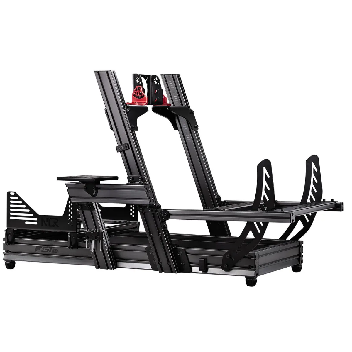 Next Level Racing F-GT Elite Aluminium Simulator Cockpit - Front & Side Mount Edition