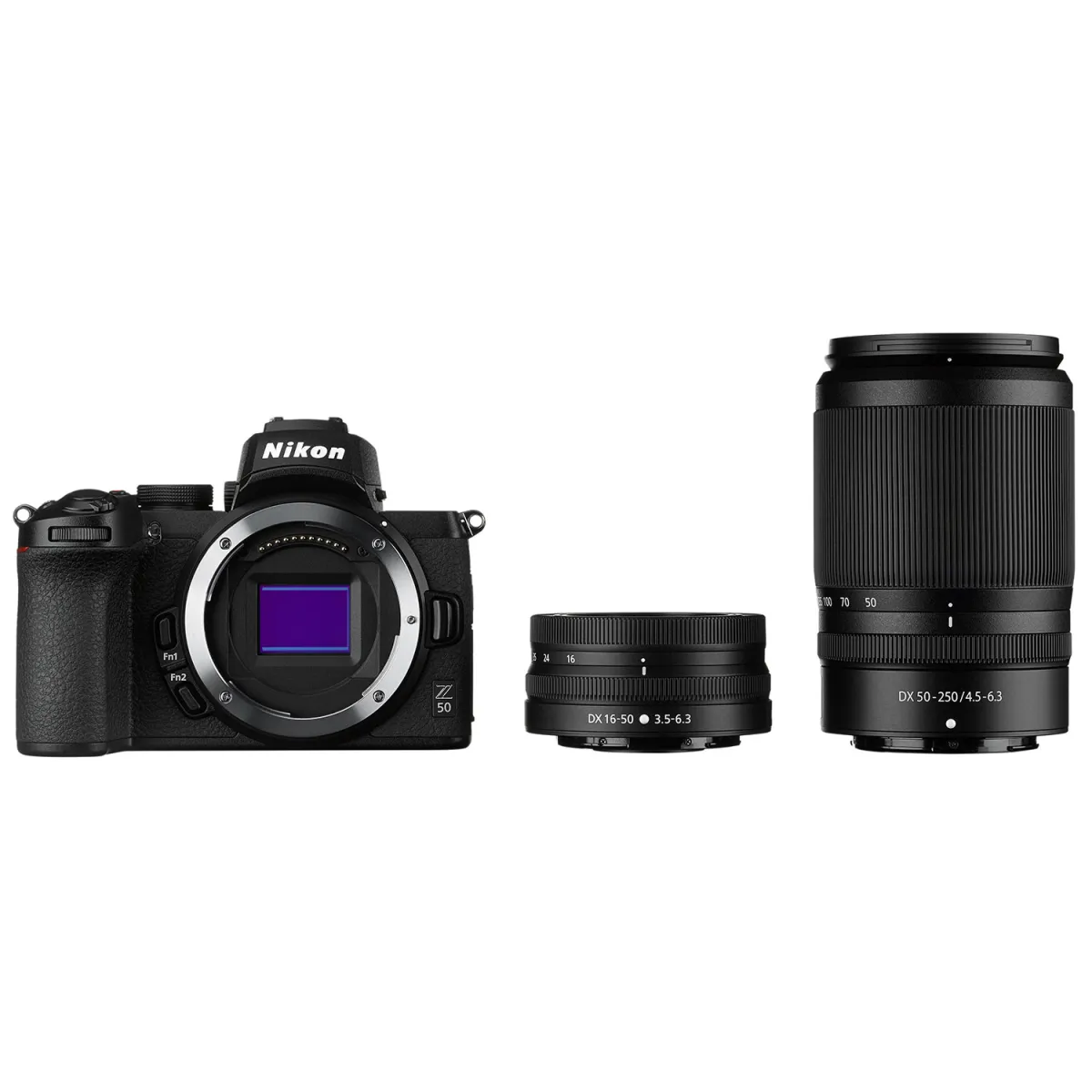 Nikon Mirrorless Z50 16-50mm & 50-250mm