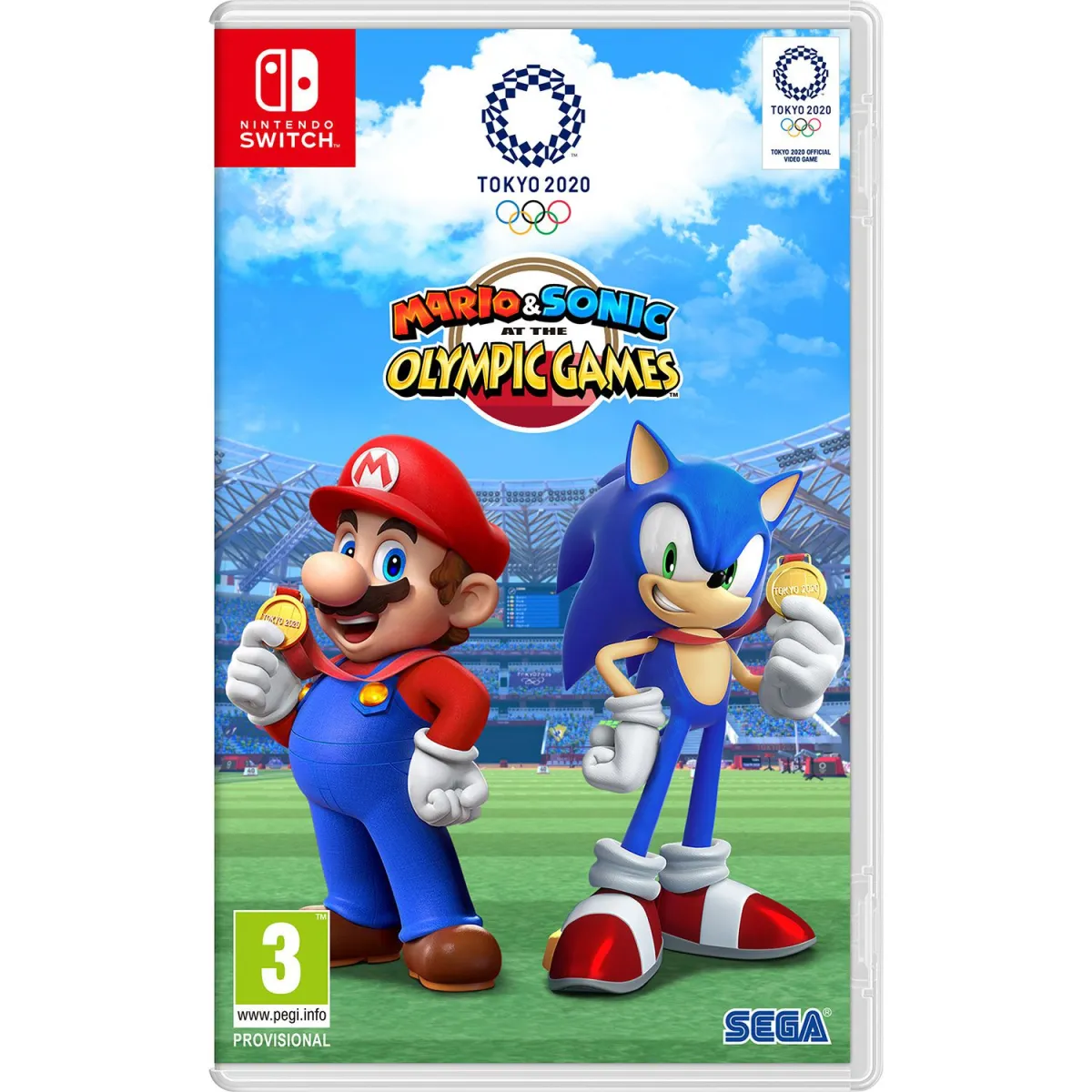 Nintendo Mario & Sonic At The Tokyo Olympics Games 2020 Nintendo Switch
