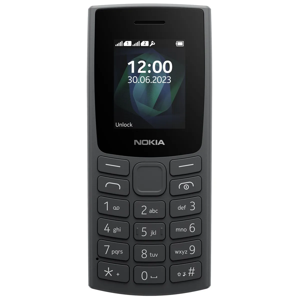 Nokia 105 (2024) Κινητό Black