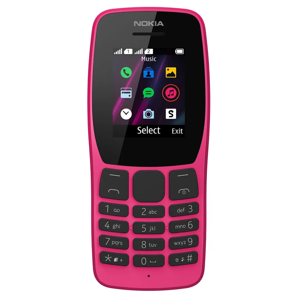Nokia 110 DS Κινητό Ροζ