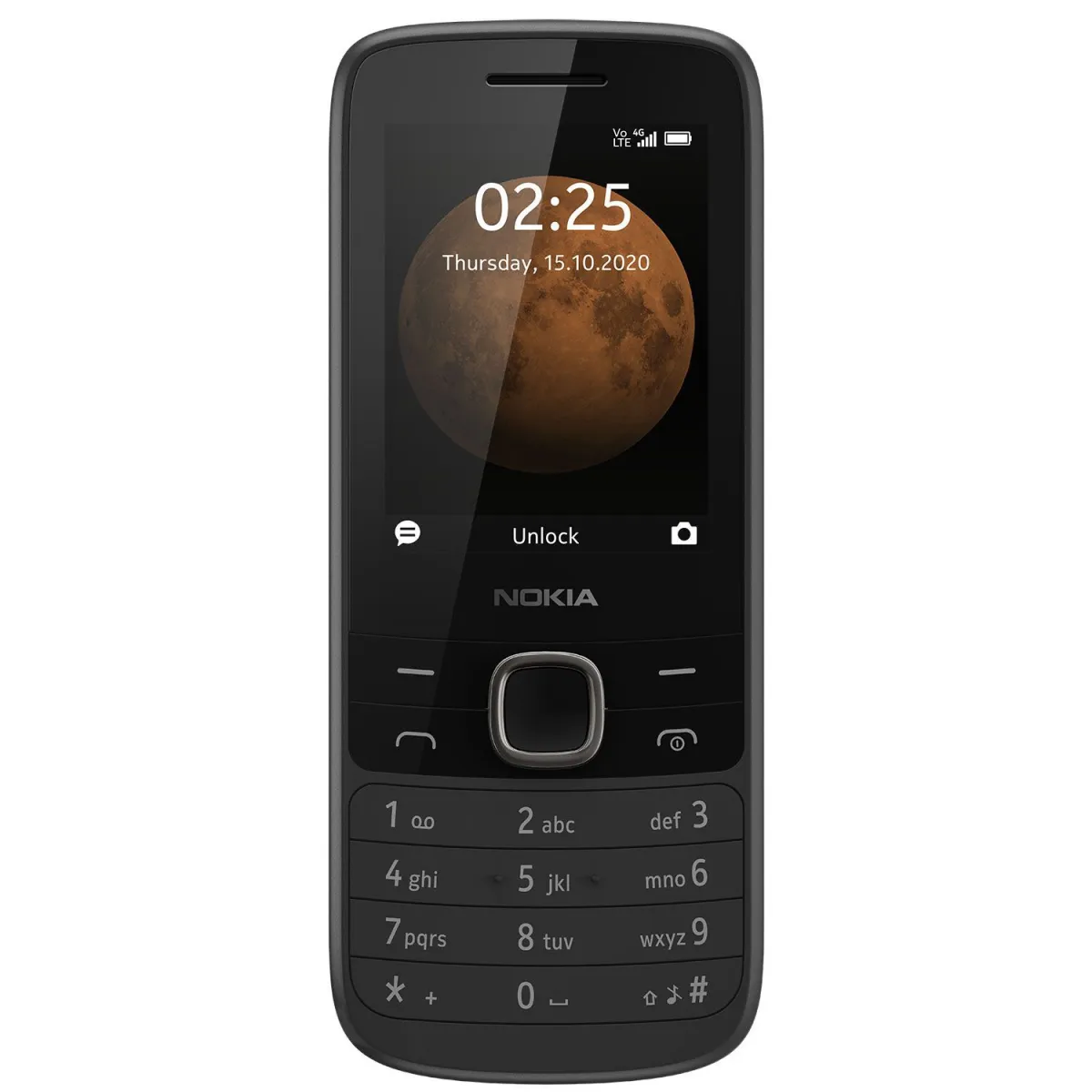 Nokia 225 4G DS Κινητό Μαύρο