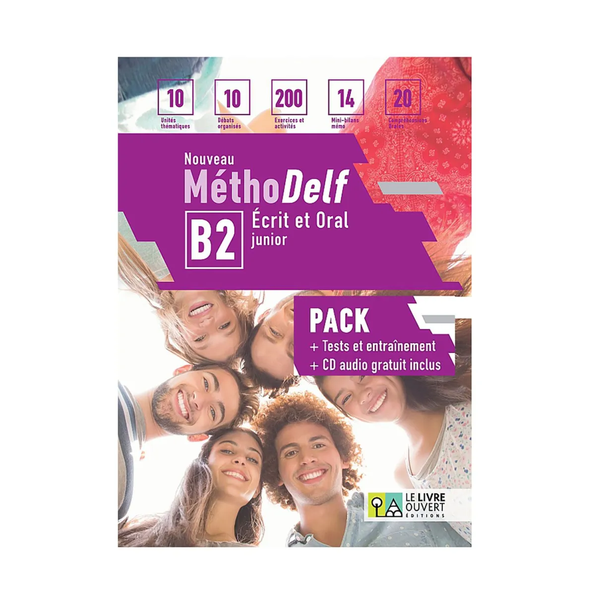 Nouveau Methodelf B2 Ecrit Et Oral Livre D' Eleve (+Tests)