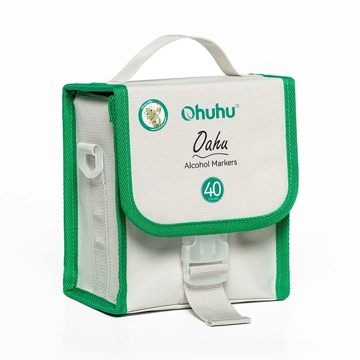 Ohuhu Μαρκαδόροι Ζωγραφικής Oahu με διπλή μύτη Fine & Chisel  40τεμ & 1 Blender