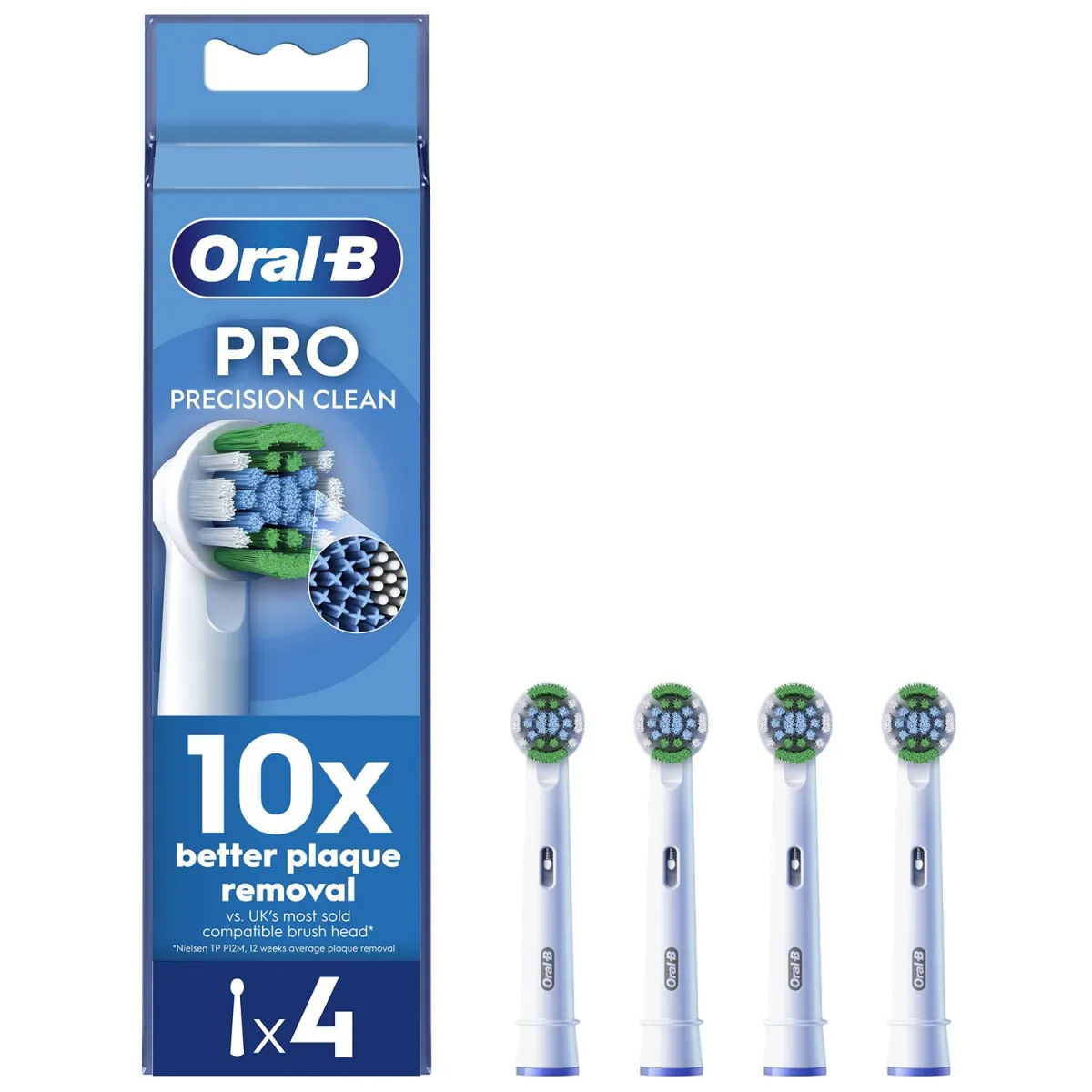 Oral - B Ανταλλακτικές Κεφαλές 4τμχ Precision