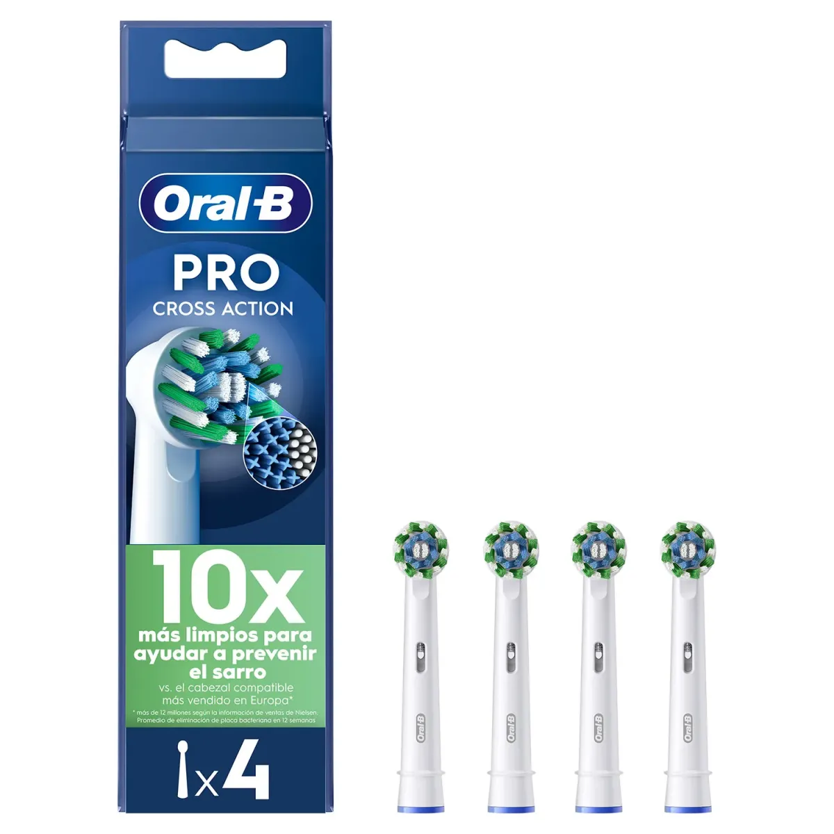 Oral - B Ανταλλακτικές Κεφαλές Cross Action Pro