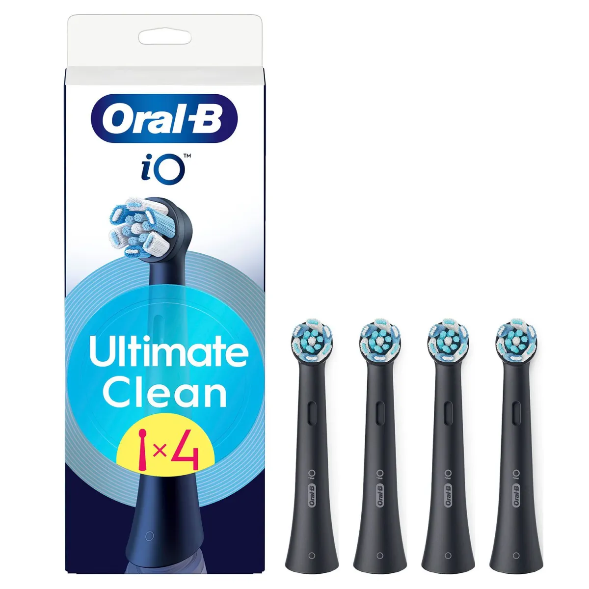 Oral - B Ανταλλακτικές Κεφαλές iO Ultimate Clean Black