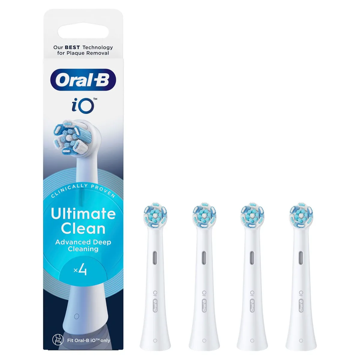 Oral - B Ανταλλακτικές Κεφαλές iO Ultimate Clean White