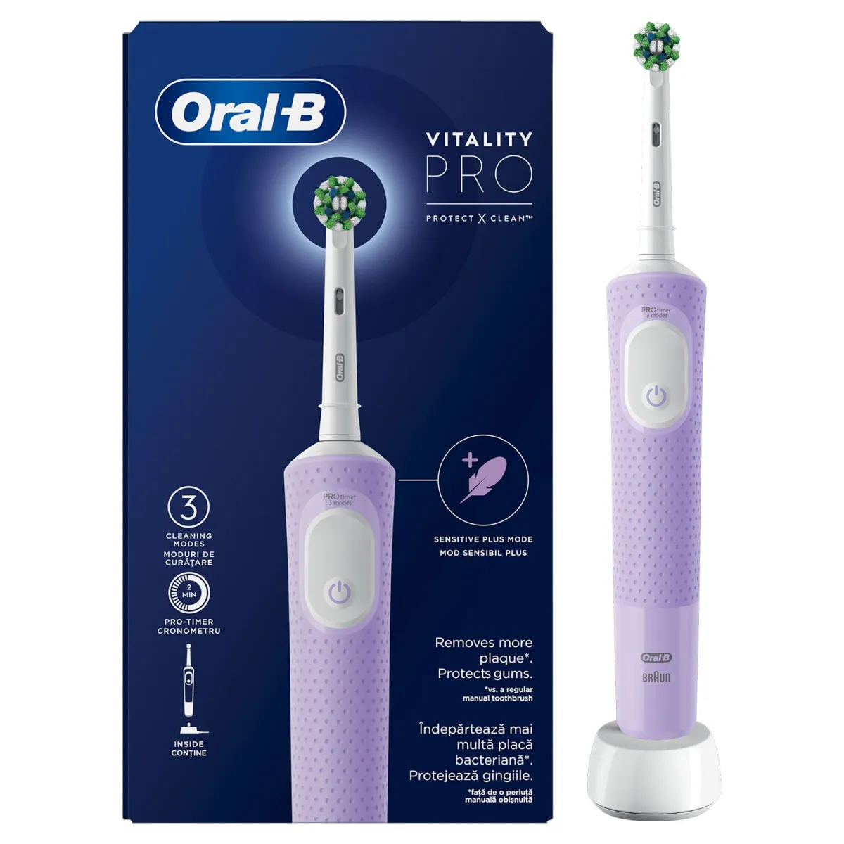 Oral - B Οδοντόβουρτσα Vitality Pro Λιλά