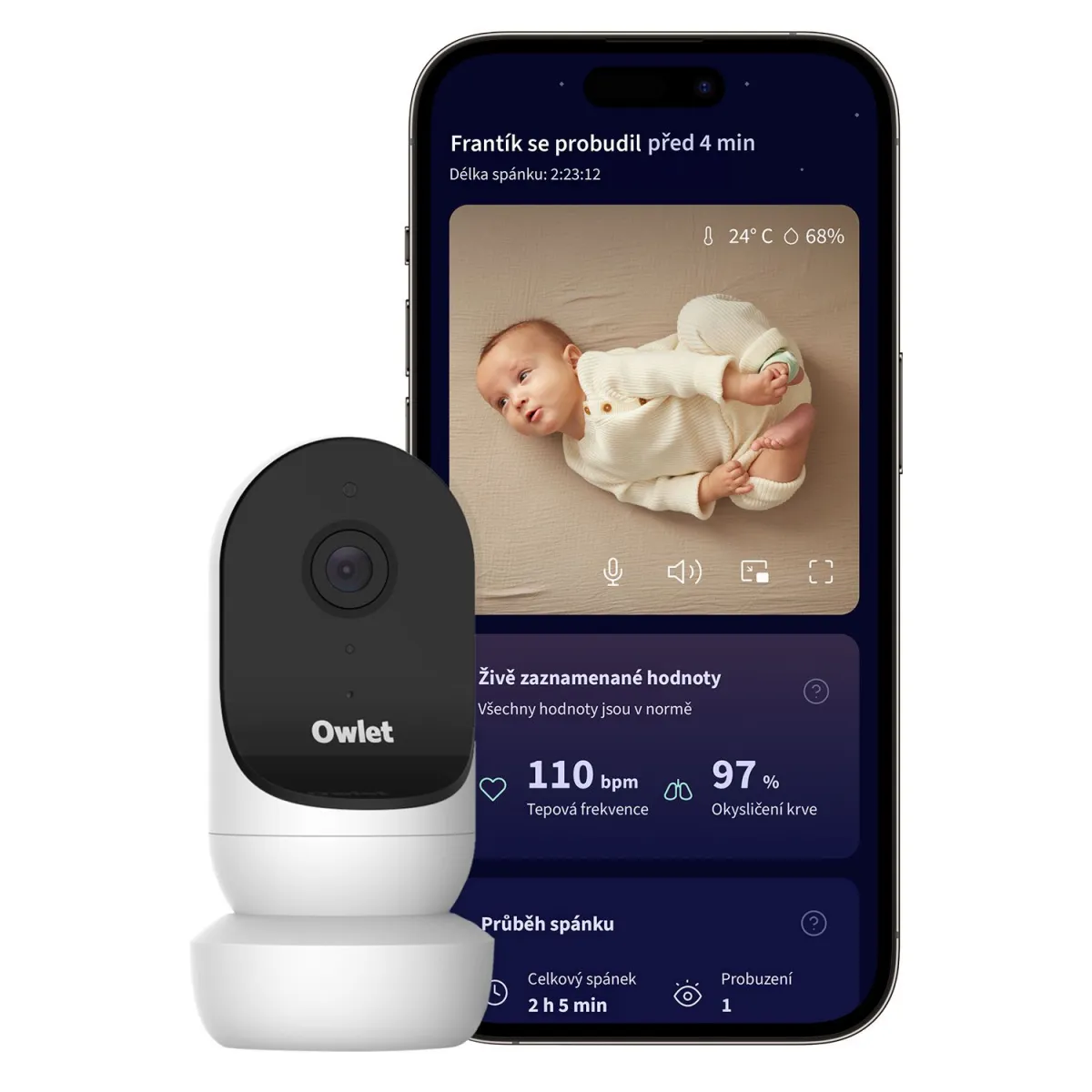 Owlet Baby Monitor BCR4NNBBYH Cam