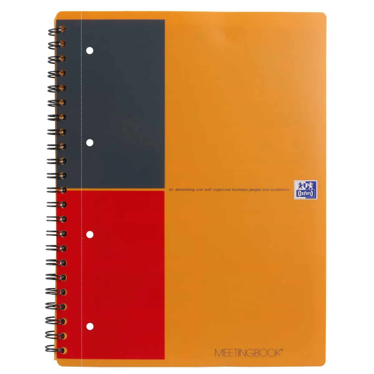 Oxford Τετράδιο Σπιράλ Ριγέ Meeting Book Α4 80 Φύλλα