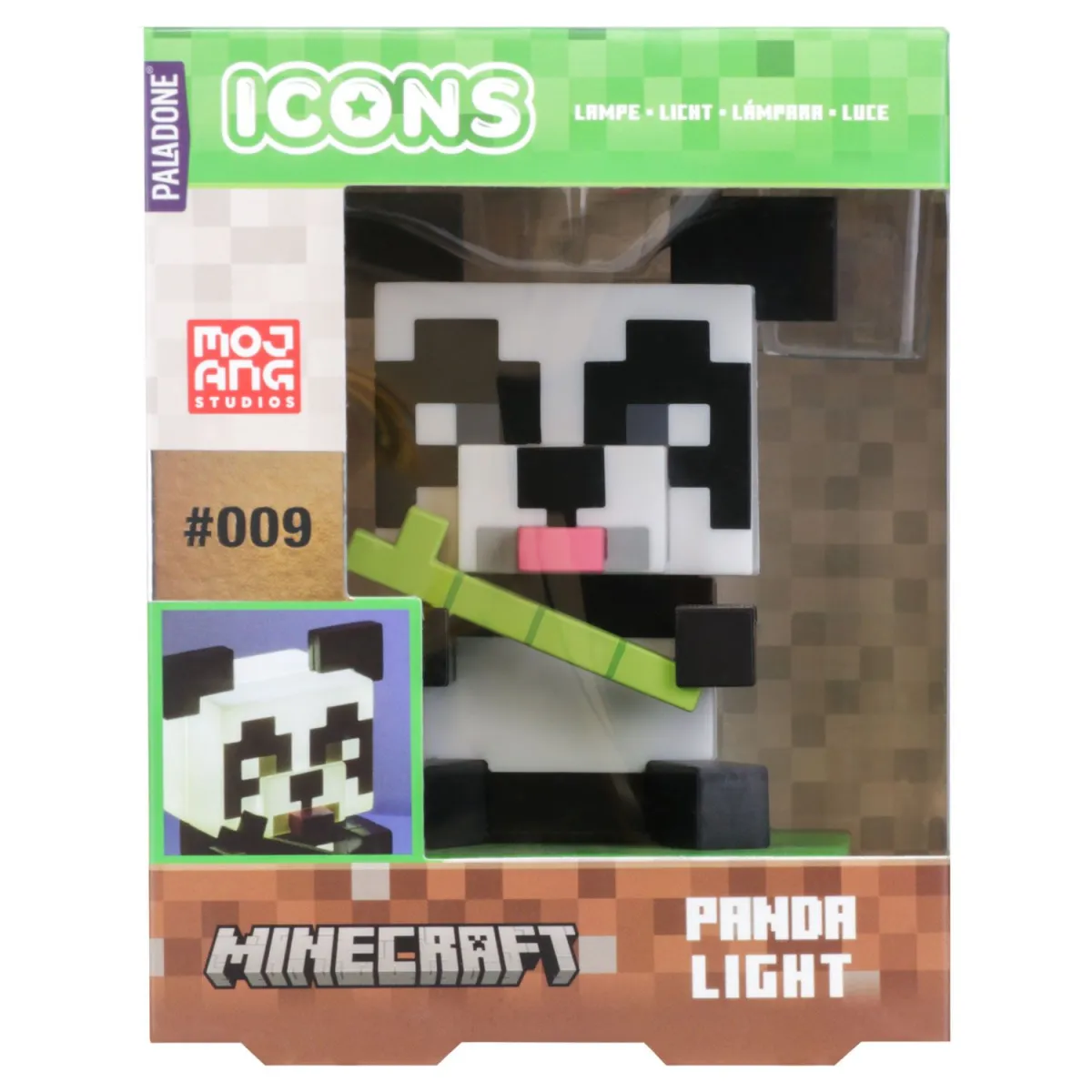 Paladone Icons: Minecraft - Panda Light