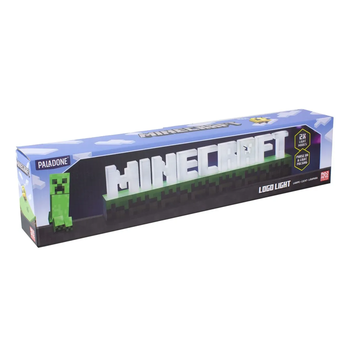 Paladone Minecraft Logo Light