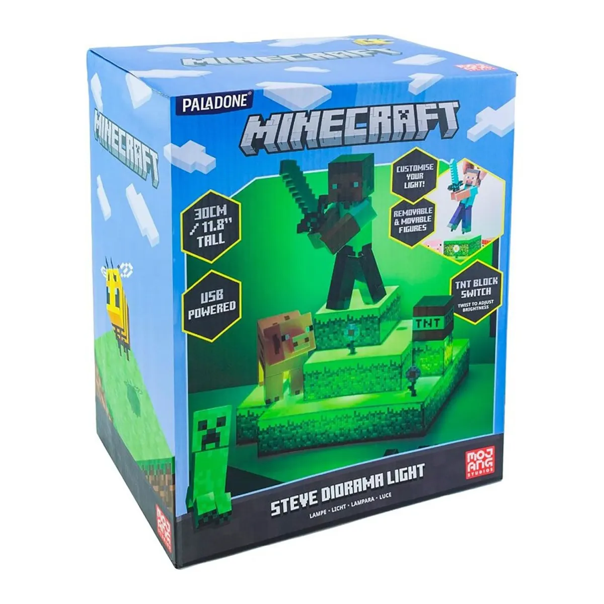 Paladone Minecraft - Steve Diorama Light