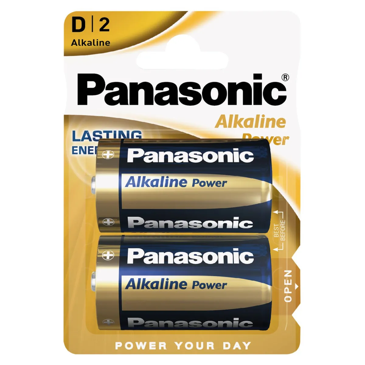 Panasonic Μπαταρίες Αλκαλικές D (2 τεμ.)