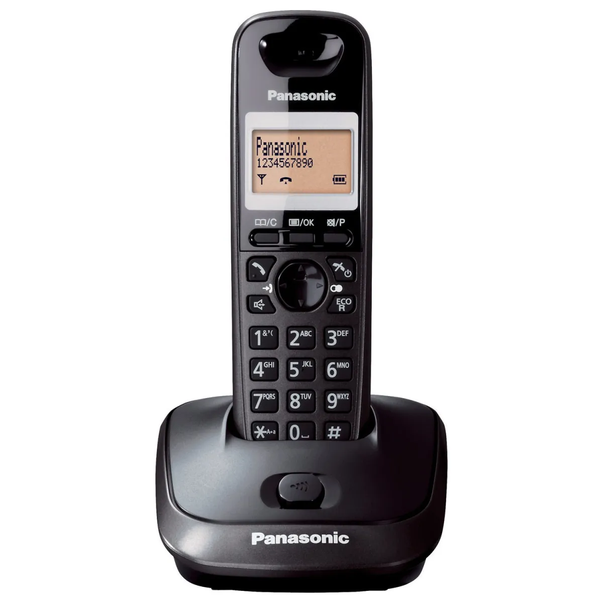 Panasonic Ασύρματο Τηλέφωνο KX-TG2511 Μαύρο