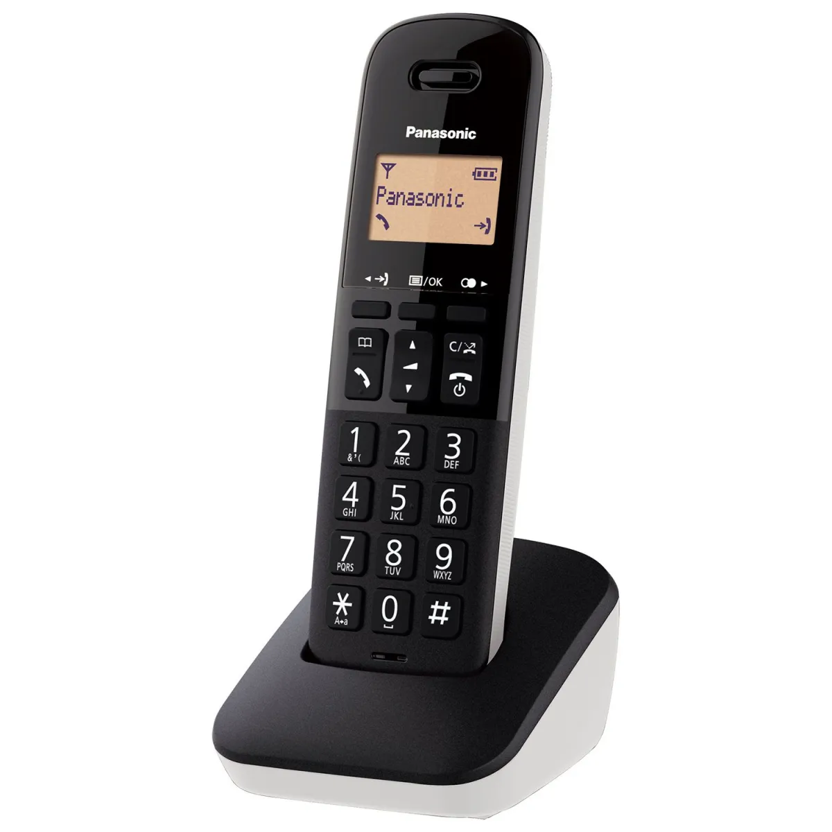 Panasonic Ασύρματο Τηλέφωνο KX-TGB610GRW Λευκό