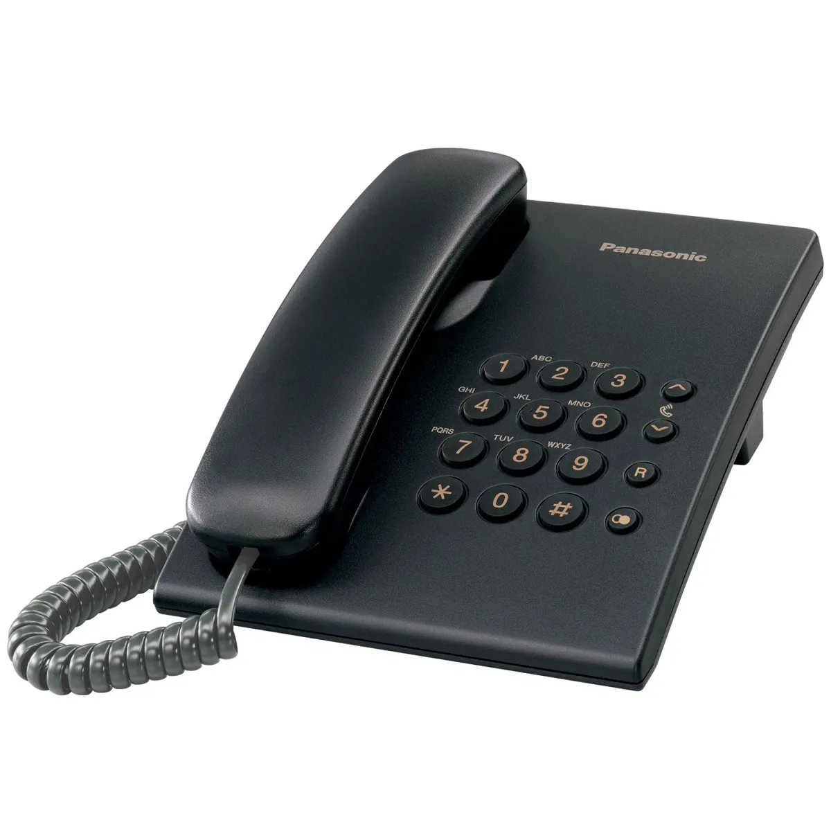 Panasonic Ενσύρματο  KX-TS500 (Μαύρο)