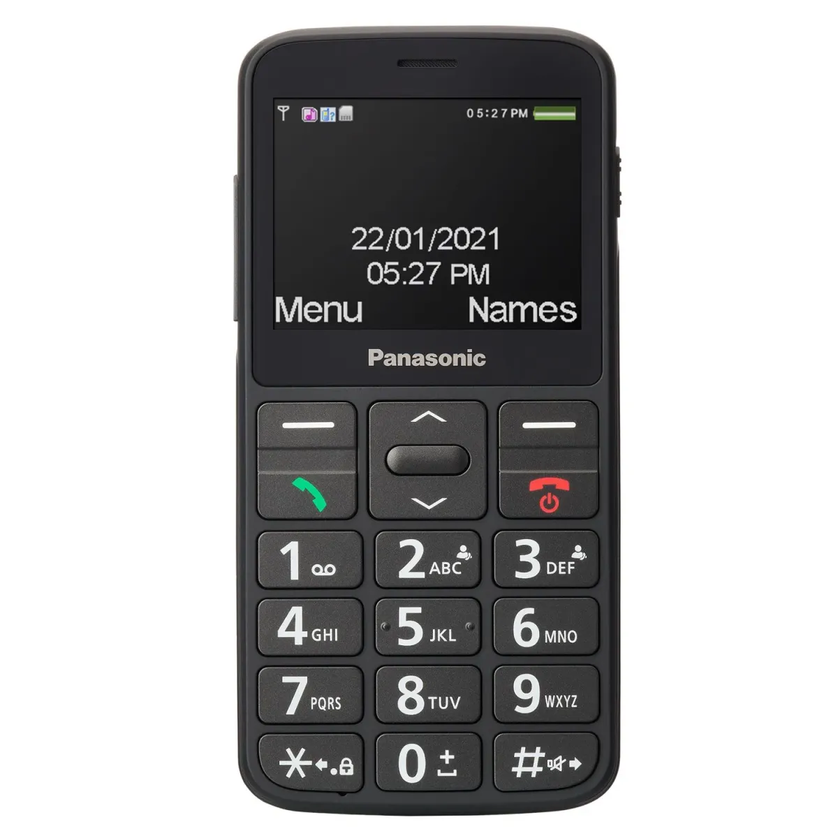 Panasonic KX-TU160 Κινητό Μαύρο