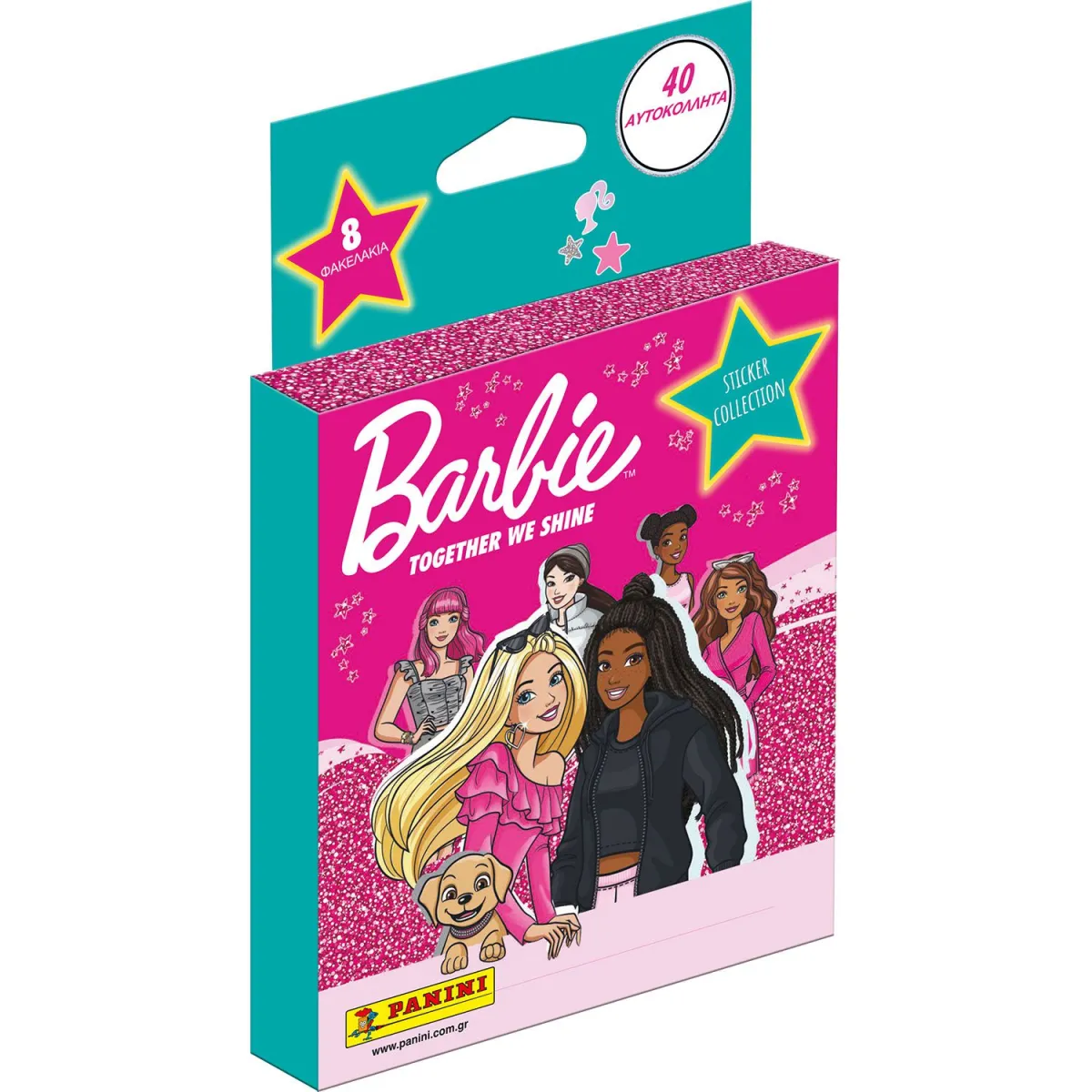 Panini Αυτοκόλλητα Barbie Together We Shine Mini Blister