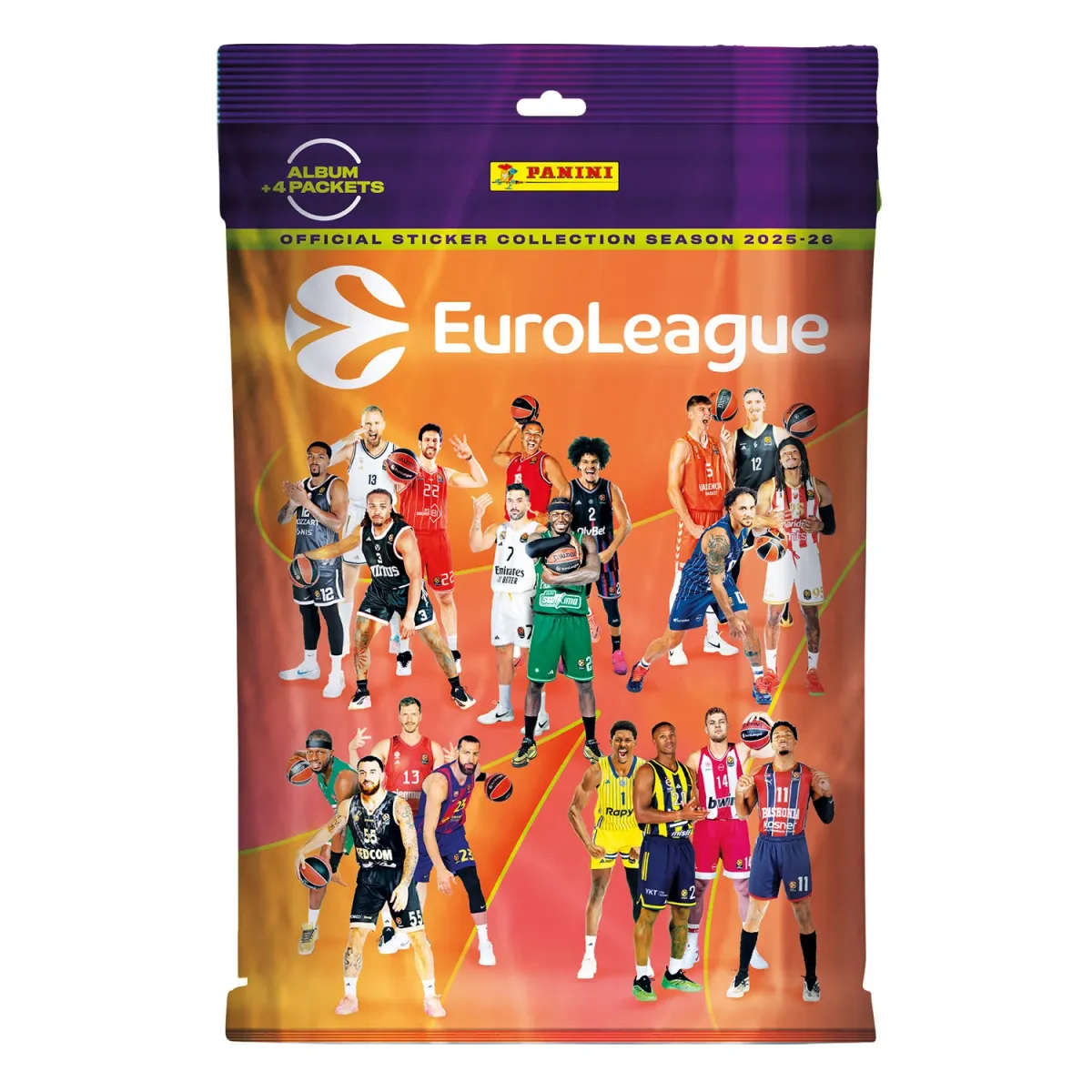 PANINI Euroleague 2026 Starter Pack Αυτοκόλλητα
