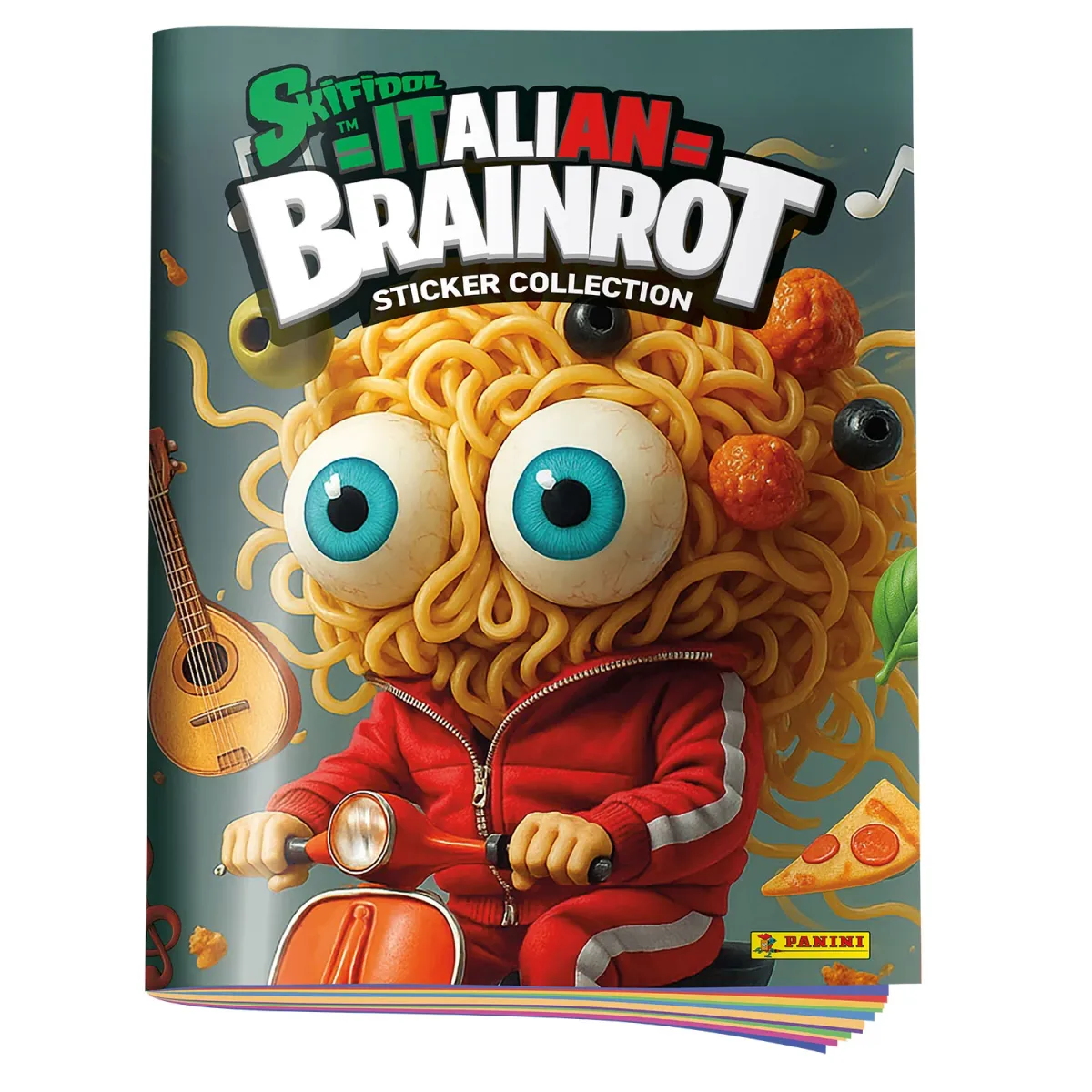 PANINI Italian Brainrot Album Αυτοκόλλητων