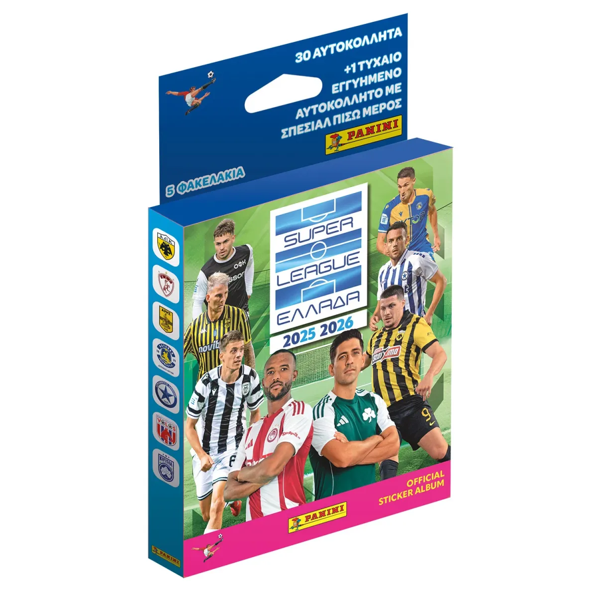 PANINI Superleague 2026 Blister Αυτοκόλλητα