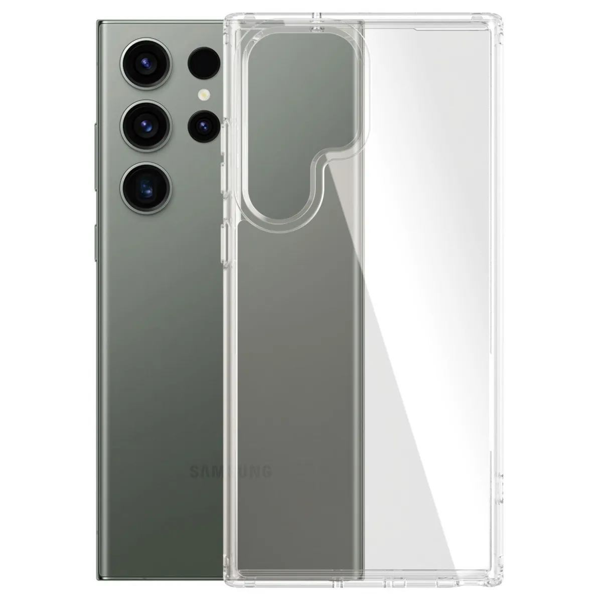 PanzerGlass Θήκη Back Cover για Samsung Galaxy S23 Ultra HardCase, Διάφανη