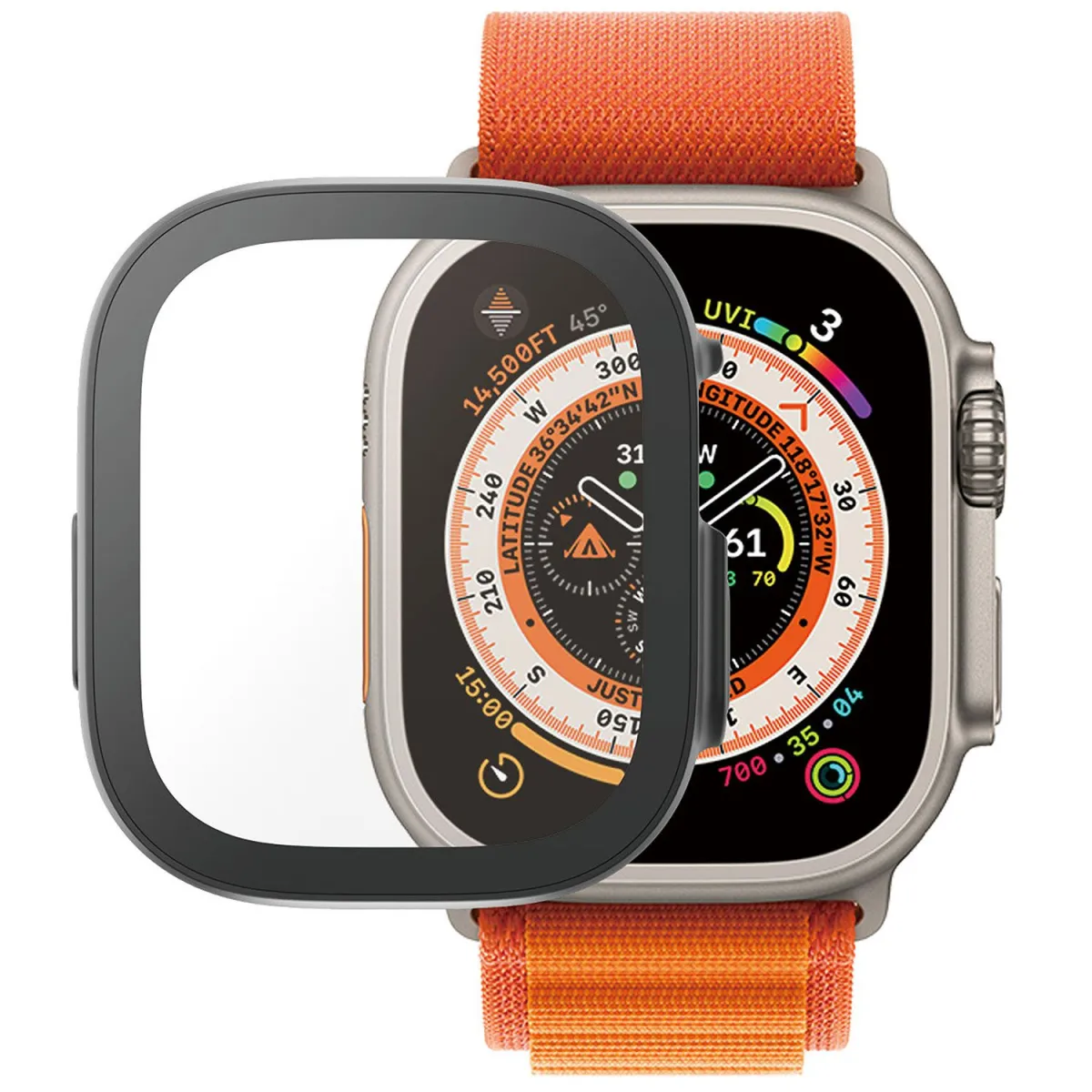 PanzerGlass Full Body AppleWatch 49mm Bl