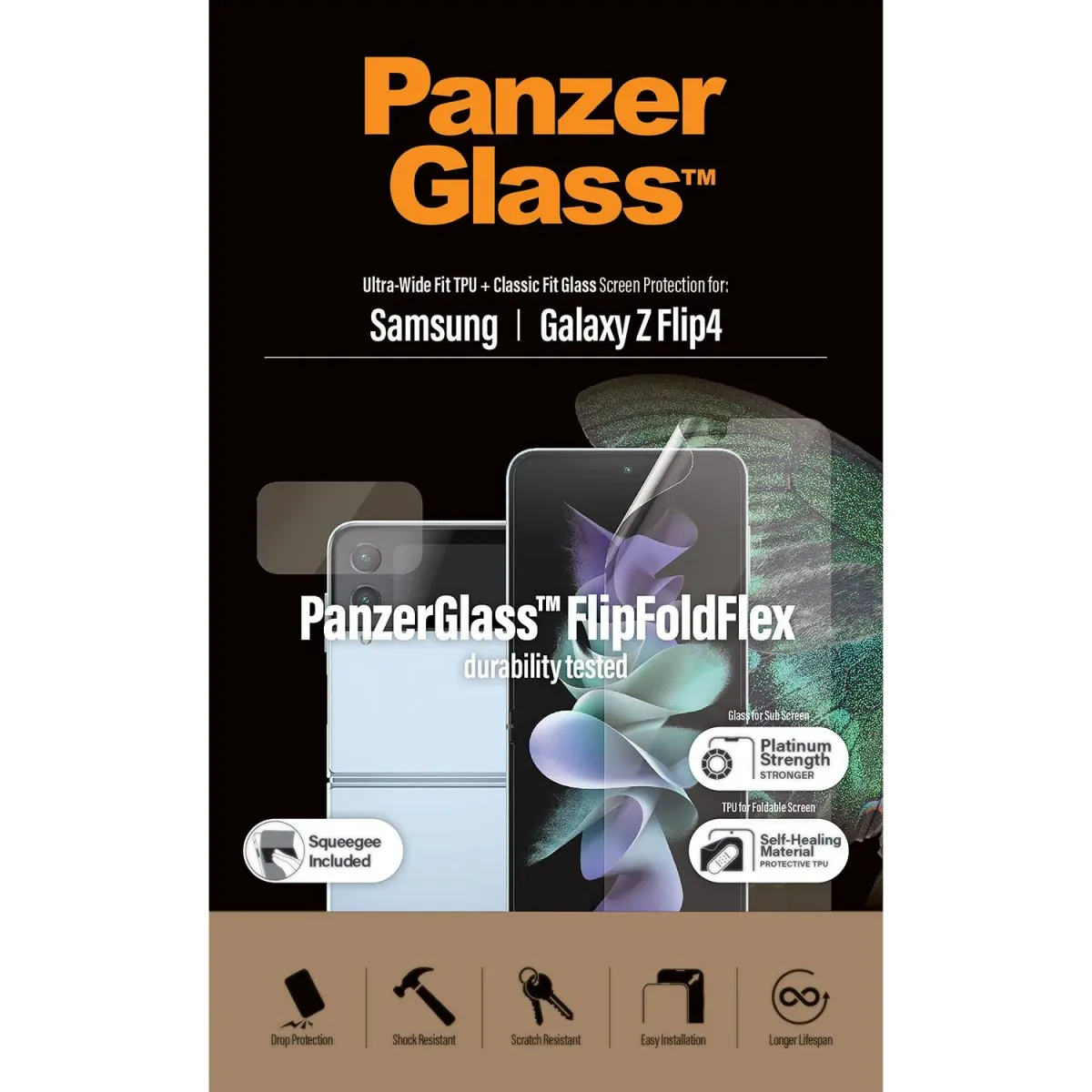 PanzerGlass Galaxy Z Flip4 AB TPU+Glass