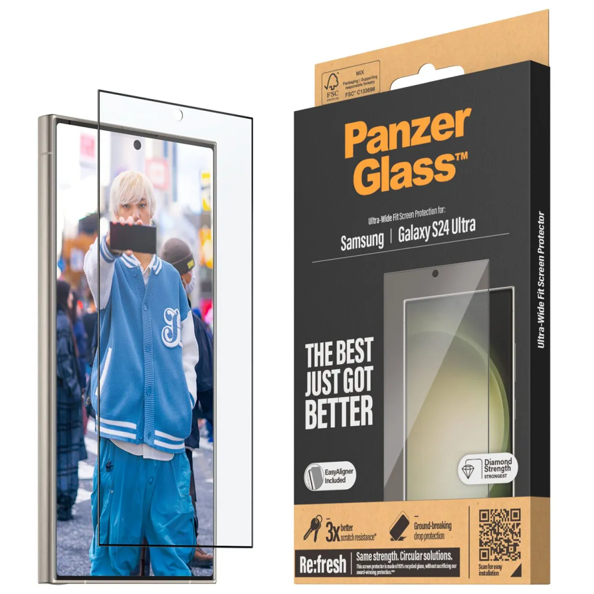 PanzerGlass™ Samsung Galaxy S24 Ultra