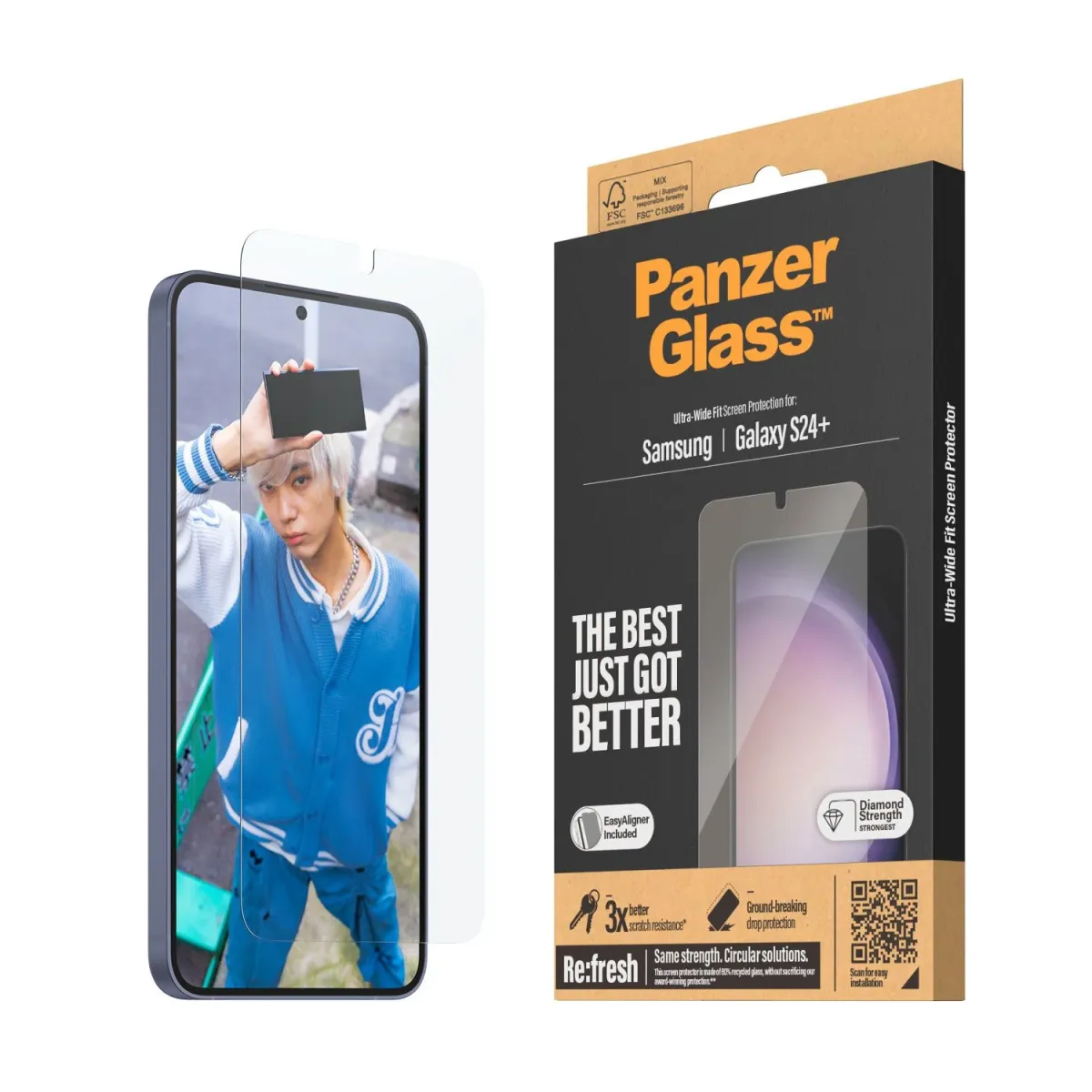 PanzerGlass™ Samsung Galaxy S24+