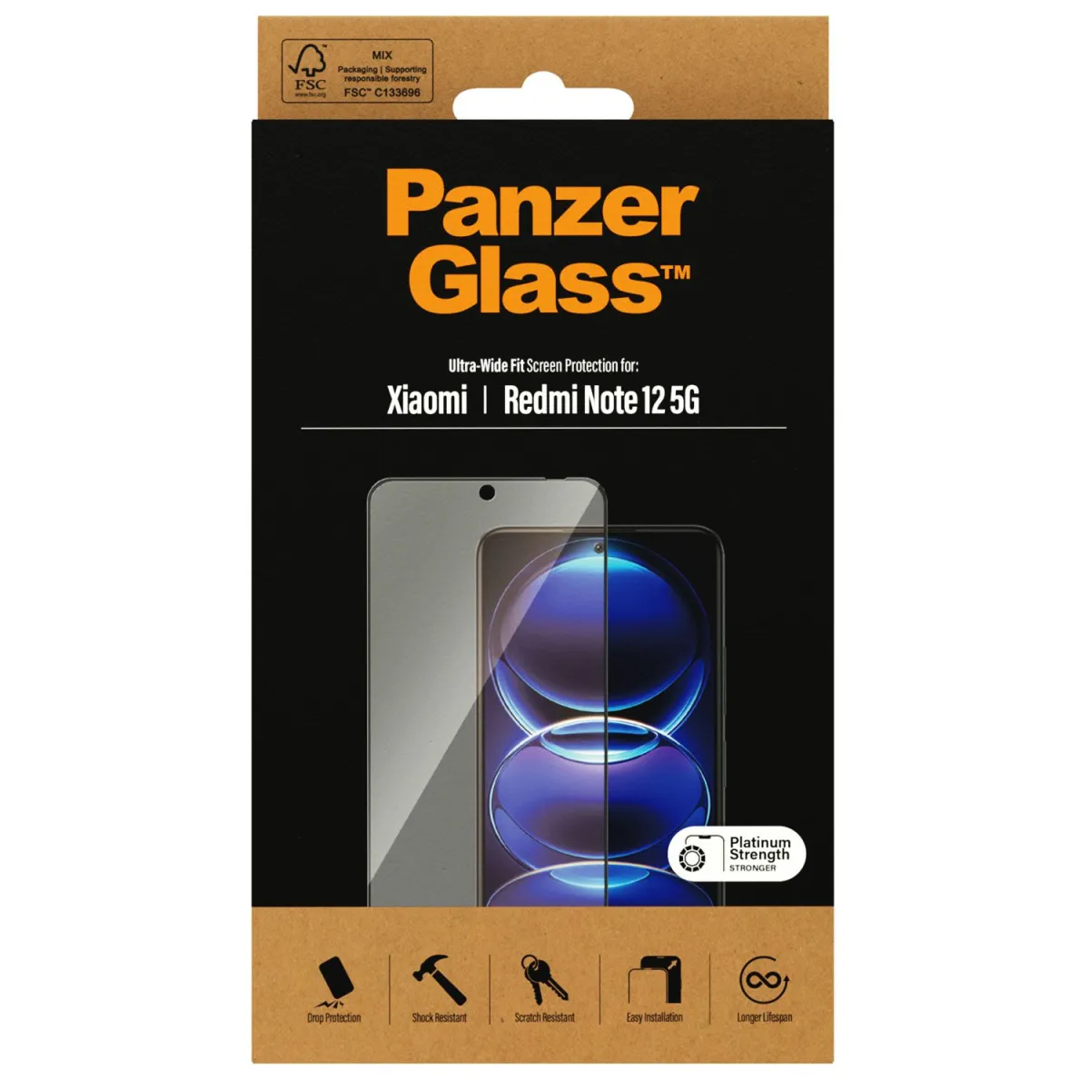 PanzerGlass™ Xiaomi Redmi Note 12 5G/4G