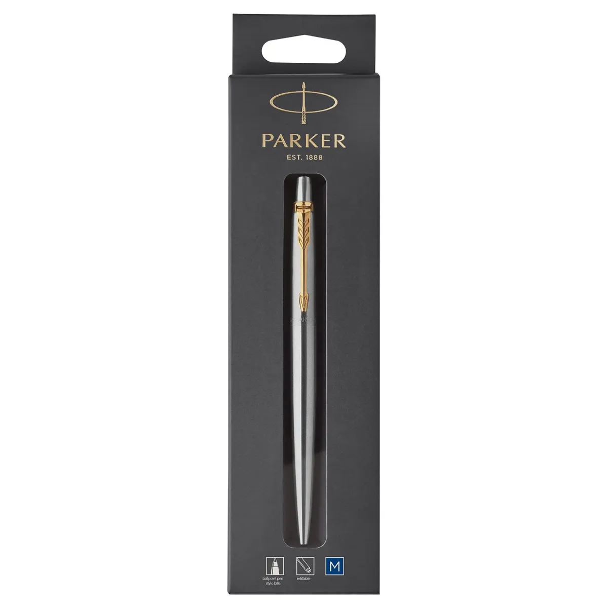Parker Στυλό Διαρκείας Jotter ST. Steel GT