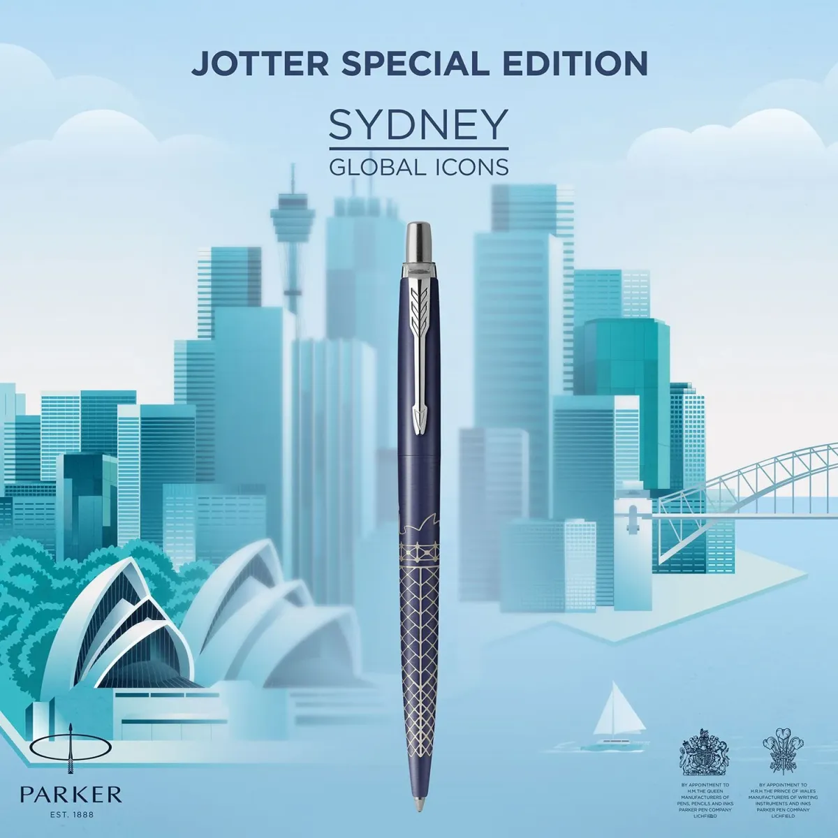 Parker Στυλό Διαρκείας Jotter Sydney Blue