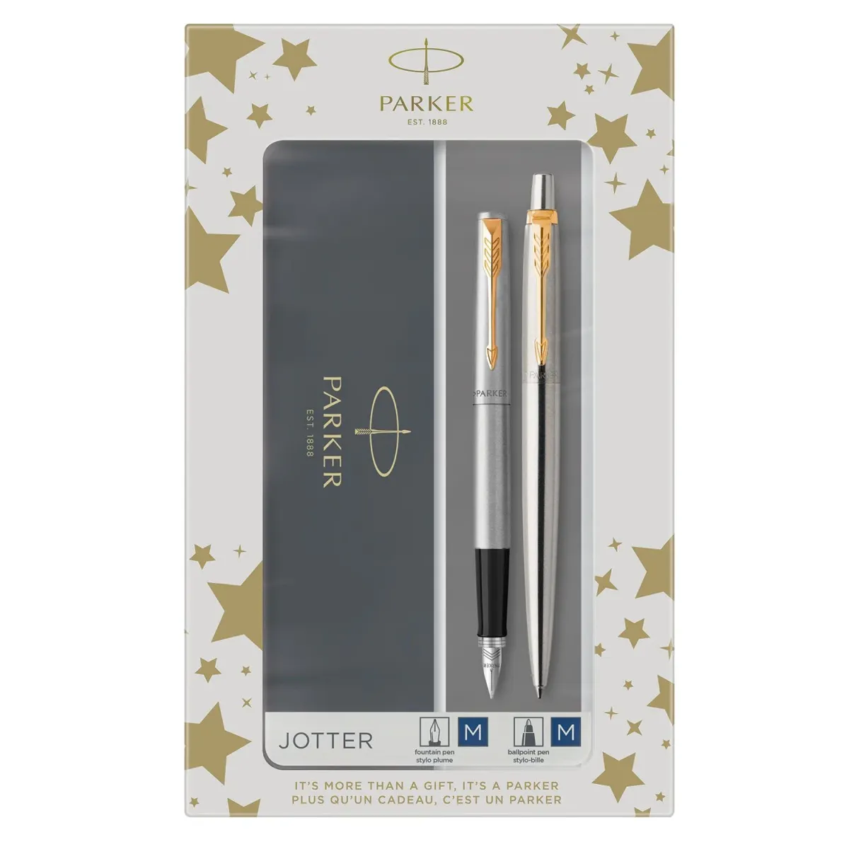 Parker Πένα και Στυλό Διαρκείας Metallic Gt