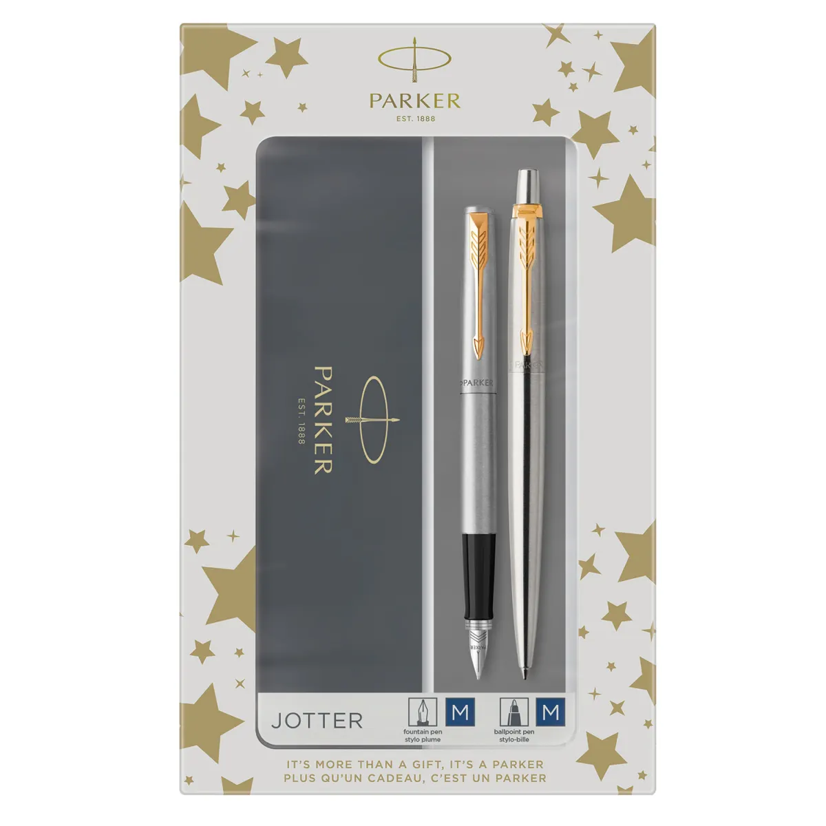 Parker Πένα και Στυλό Διαρκείας Metallic Gt