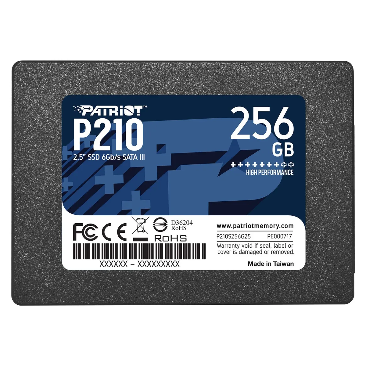 Patriot SSD P210 256GB 2.5"